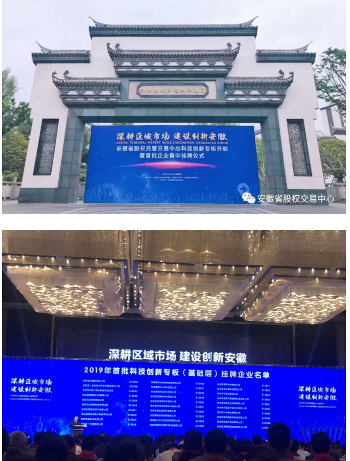 bevictor伟德水务成功挂牌安徽省首批科创板并参加挂牌仪式